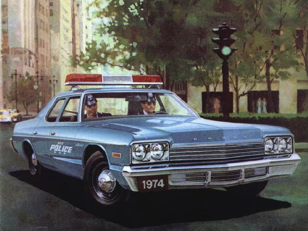 Dodge Monaco azzurra