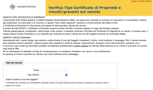Targa Auto Verifica Proprietario E Informazioni Veicolo Subito