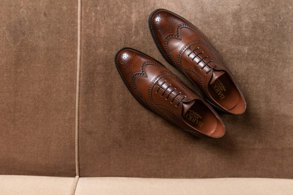 Scarpe da uomo Oxford marroni