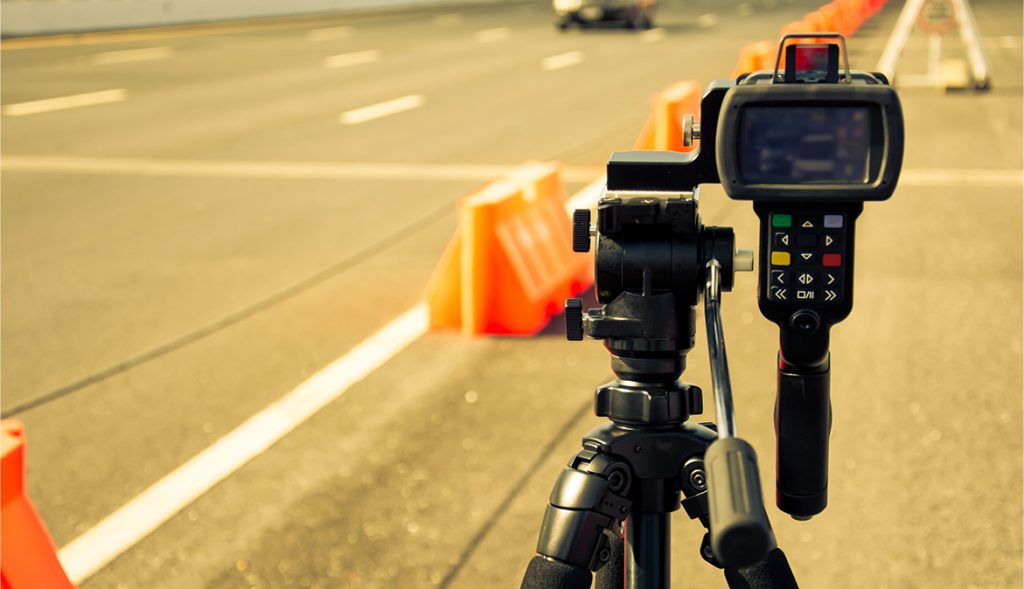 autovelox a bordo strada