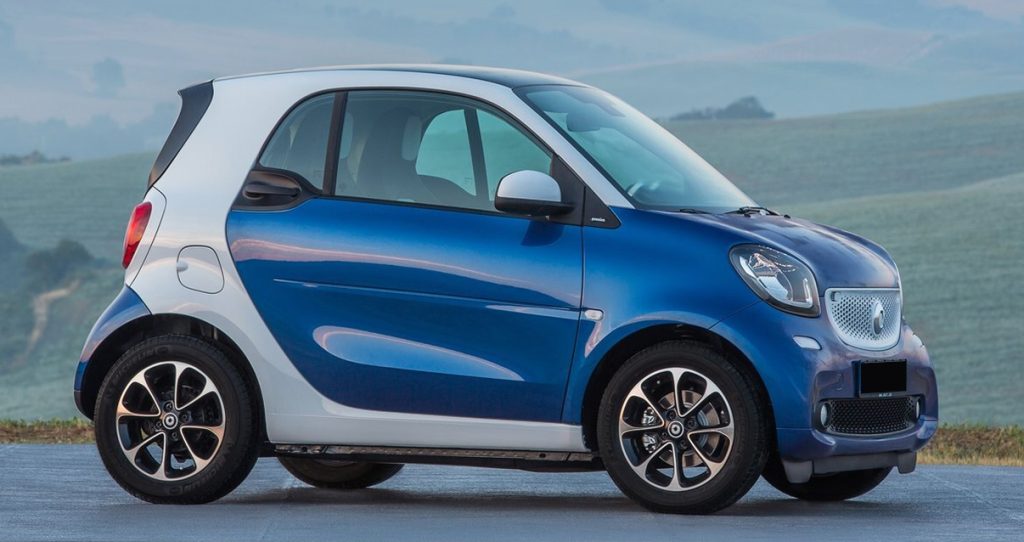 Smart FortTwo blu