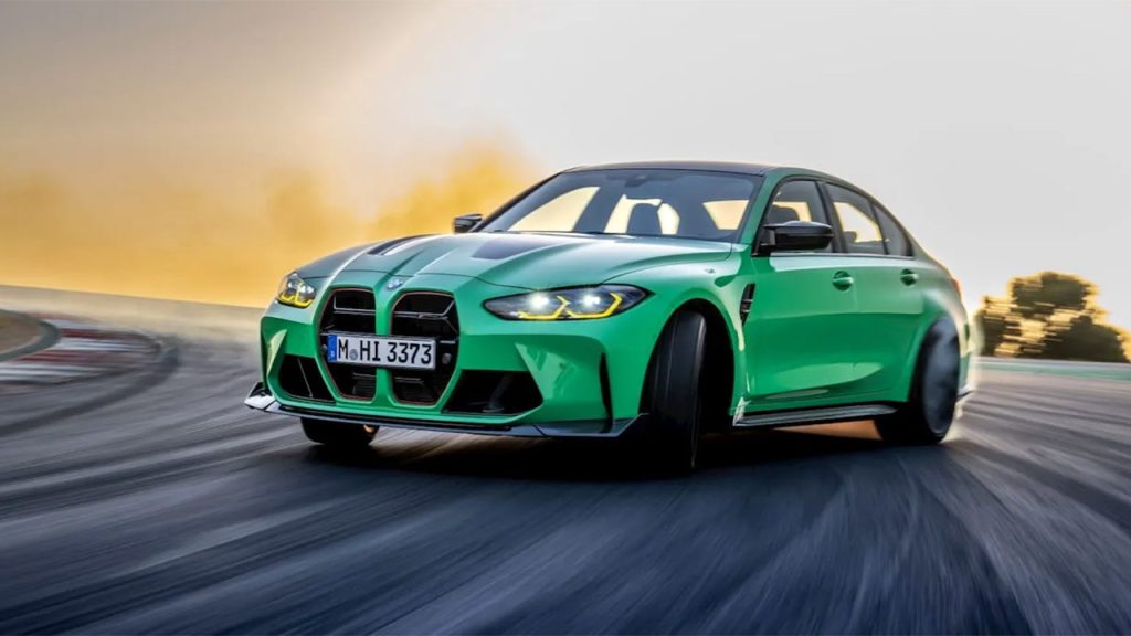 BMW M3 verde