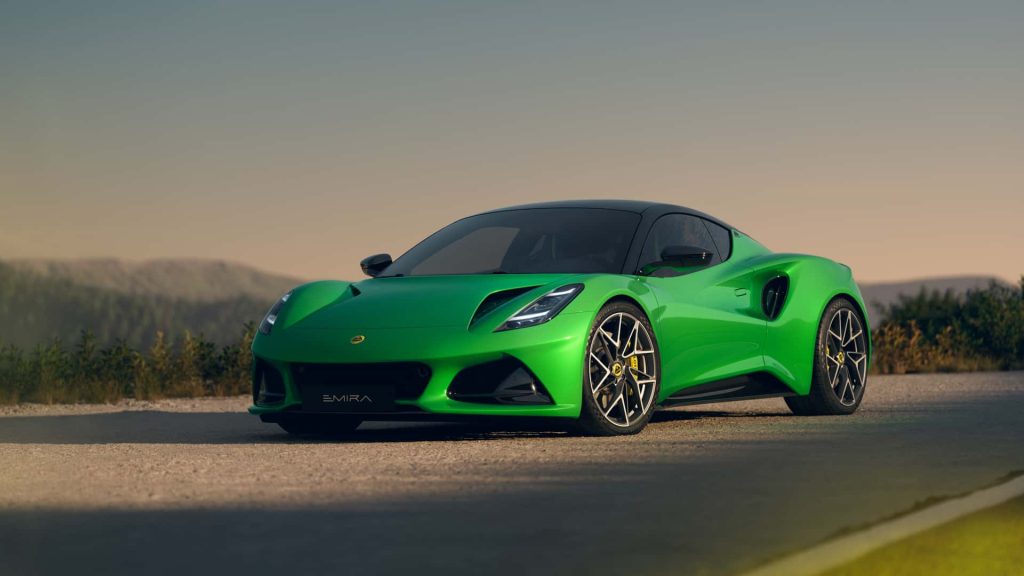 Lotus Emira verde