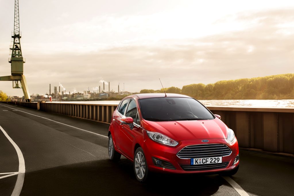 Ford Fiesta rossa