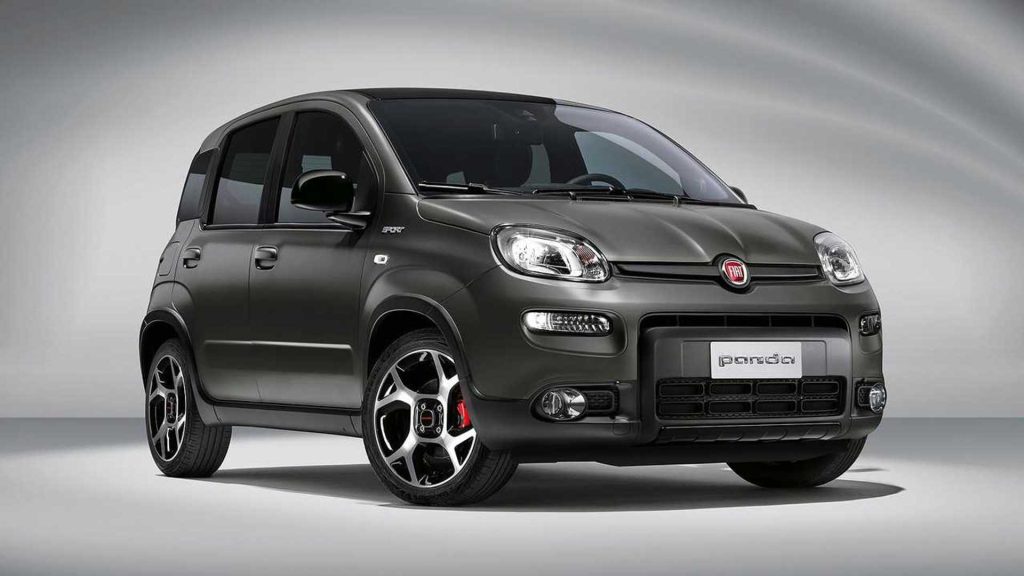 Fiat Panda a GPL grigia