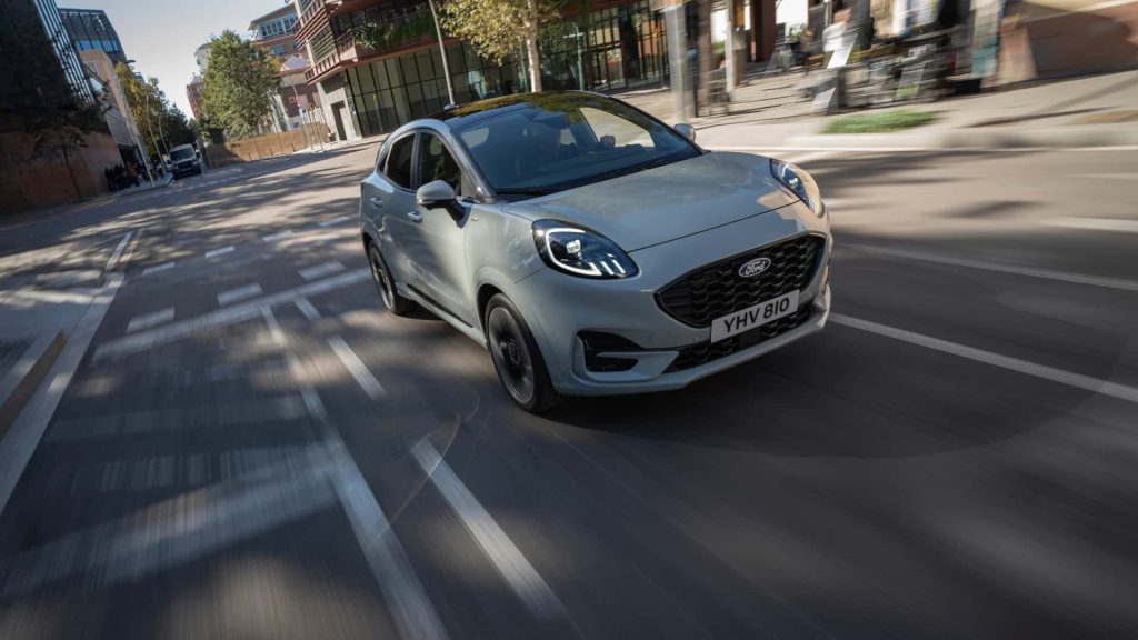 Frontale di Ford Puma