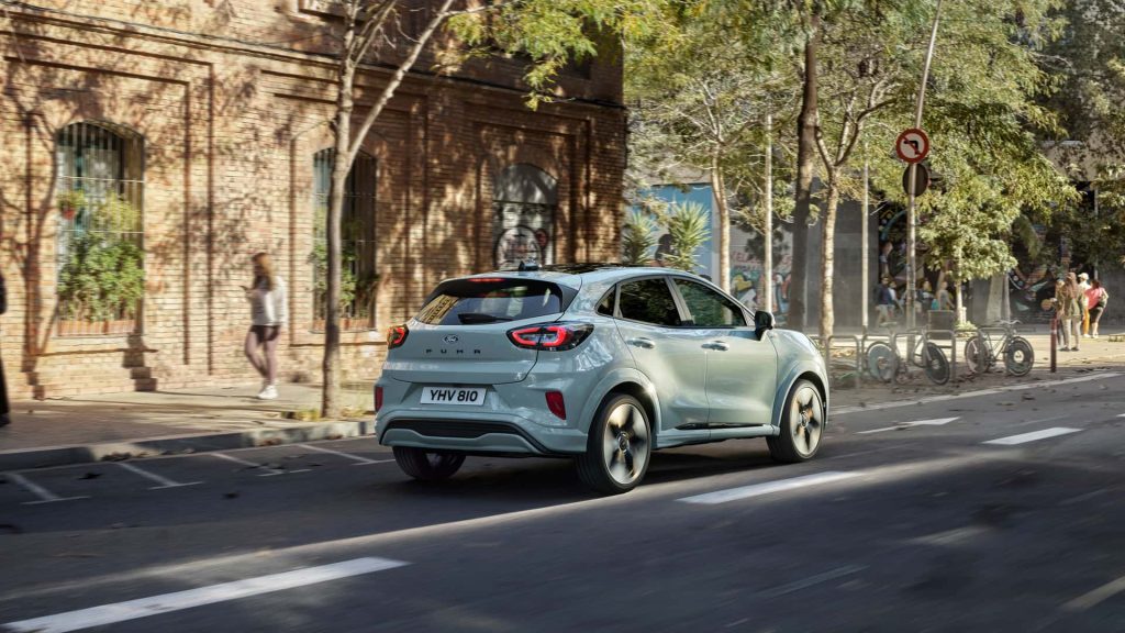 Ford Puma - vista posteriore