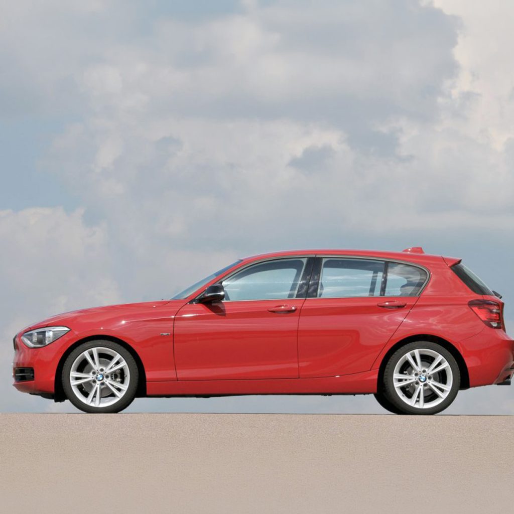 bmw serie 1 rossa