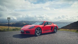 Porsche 718 Cayman frontale