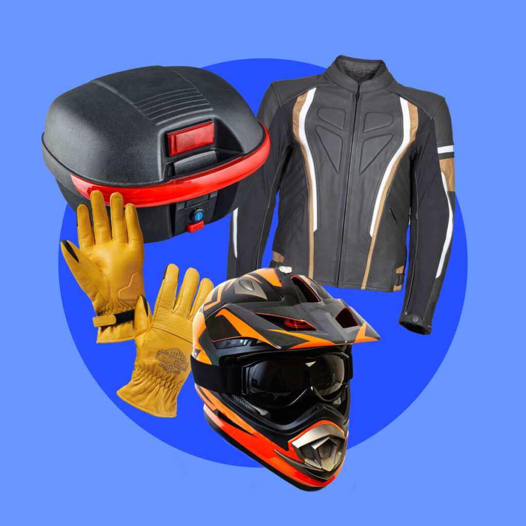 accessori moto stilizzati