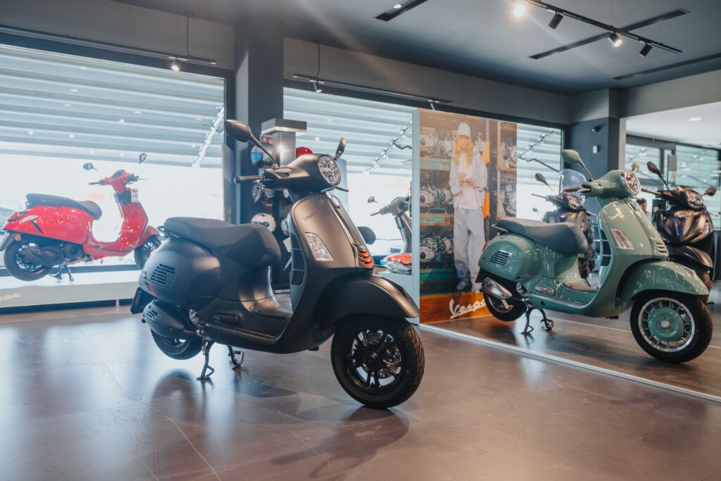 Scooter nello store Rossi Moto